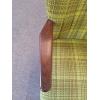 Pair of Danish Teak Leaning Chairs